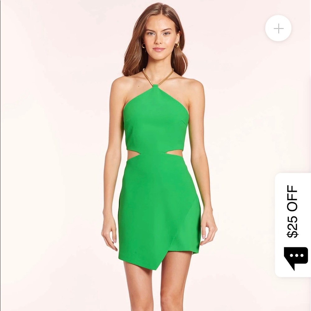 Amanda Uprichard Tyler dress in green